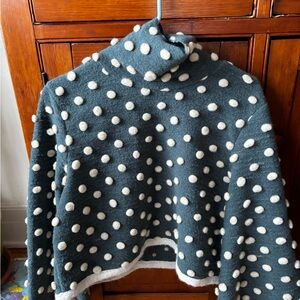 Tov Los Angeles Polka Dot Turtleneck Sweater